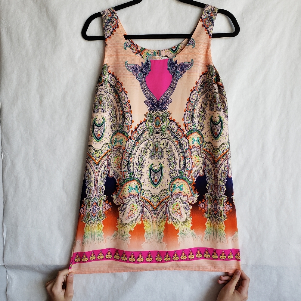 RENEE C. Lined Tunic Tank Size Small